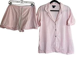 Natori Women's Pink Animal Print Pajama Set